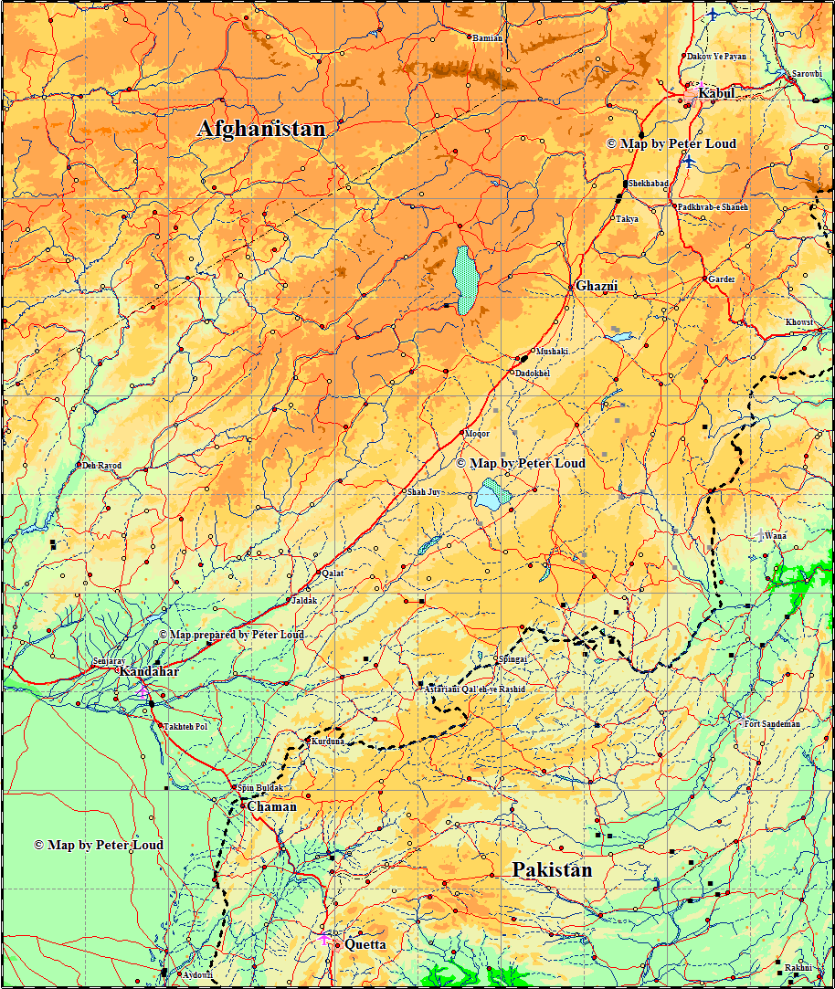 Map of Afghanistan